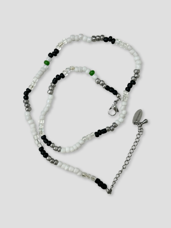(주문폭주, 입고지연) Beads necklace (handmade)